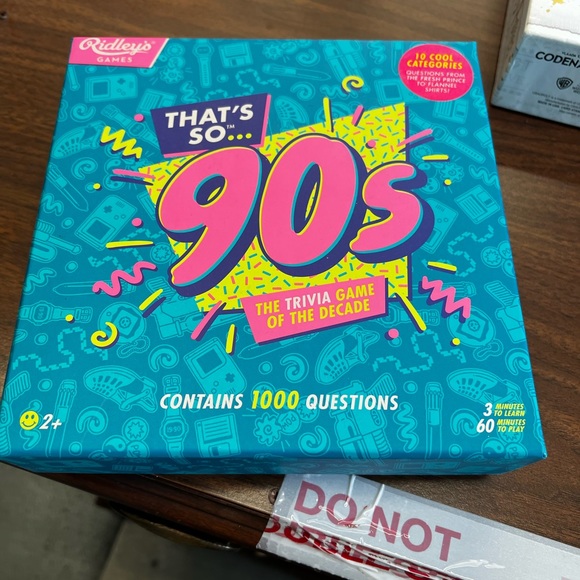 That’s so 90s trivia game - Picture 3 of 3